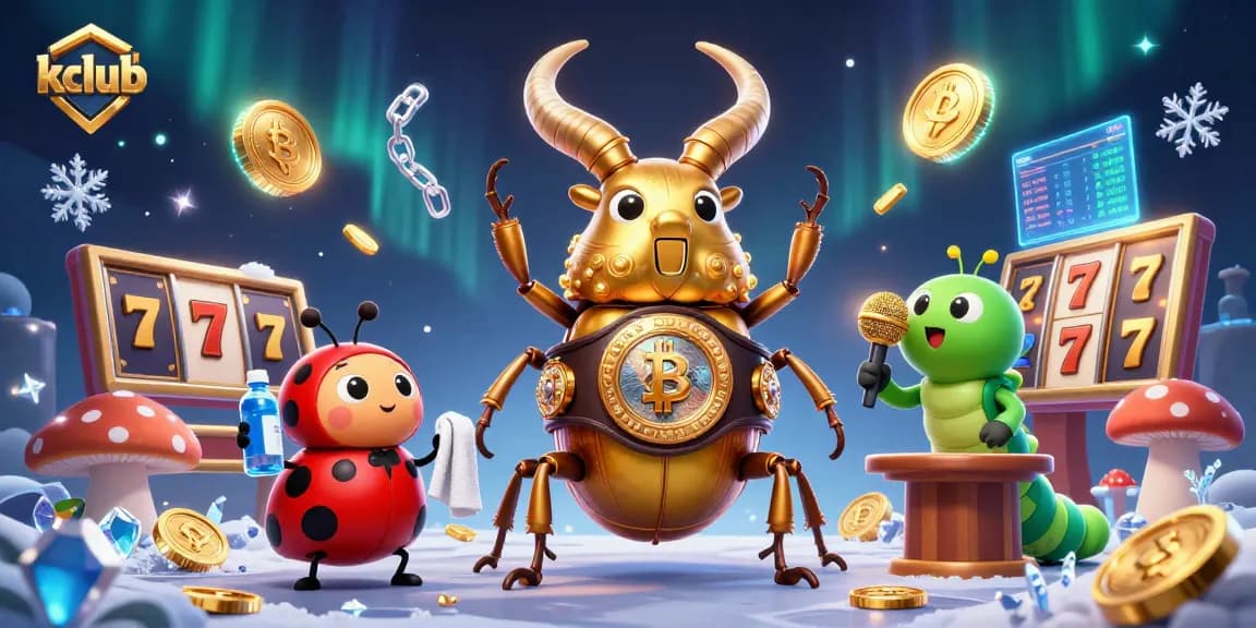 Kclub offers exciting slot gaming experiences with vibrant characters and dynamic casino elements.