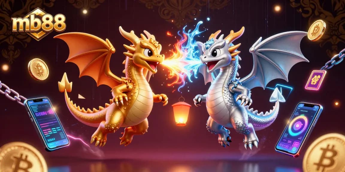 mb88 chơi game cá cược với những con rồng 3D đầy màu sắc và tiền điện tử