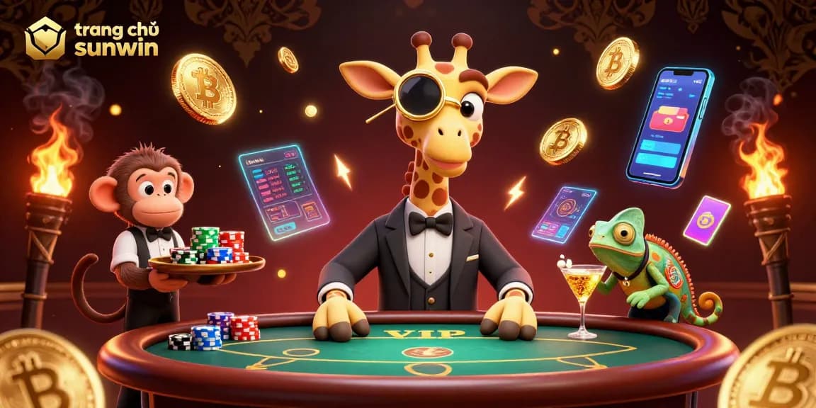 Experience the excitement of trang chủ sunwin with vibrant 3D characters and thrilling casino elements.