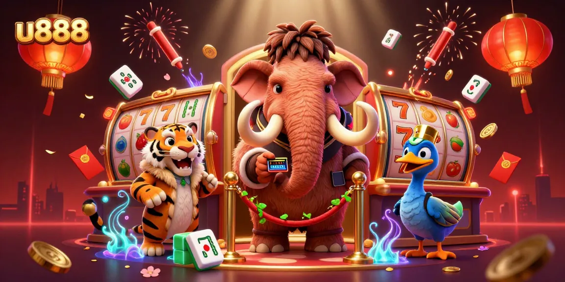 u888 bouncer checks IDs at a vibrant casino entrance with dynamic gaming elements.