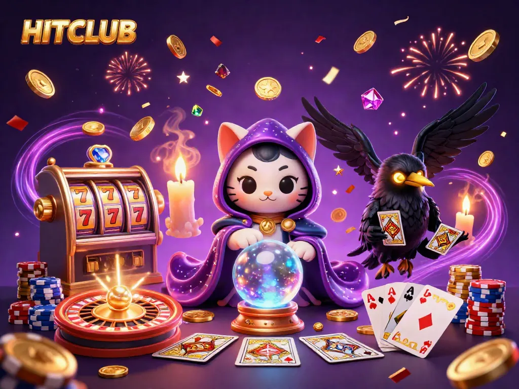Engage in winning experiences at HITCLUB with captivating casino elements and rich visuals.