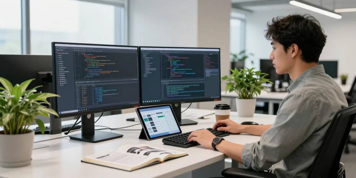 Download WPS Office and elevate productivity in a modern tech workspace.