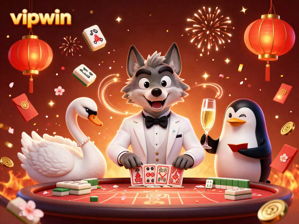 Experience thrilling gaming moments with vipwin in this vibrant casino scene.