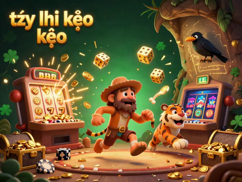 Experience the thrill of tỷ lệ kèo with caveman characters at a vibrant prehistoric casino.