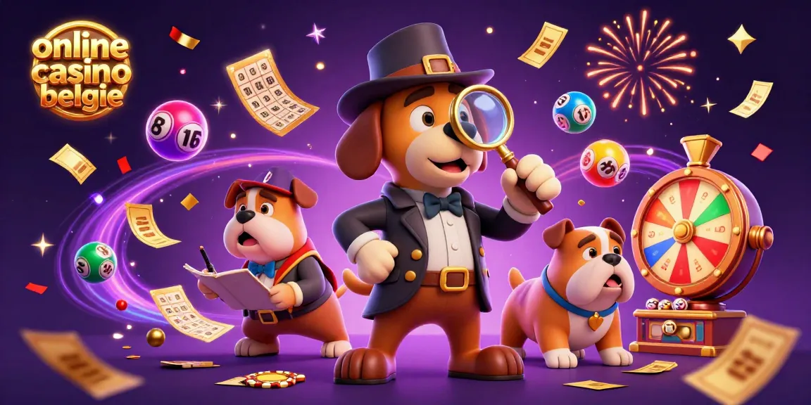 Experience the excitement of online casino belgie with colorful lottery elements and dynamic characters in a lively 3D scene.