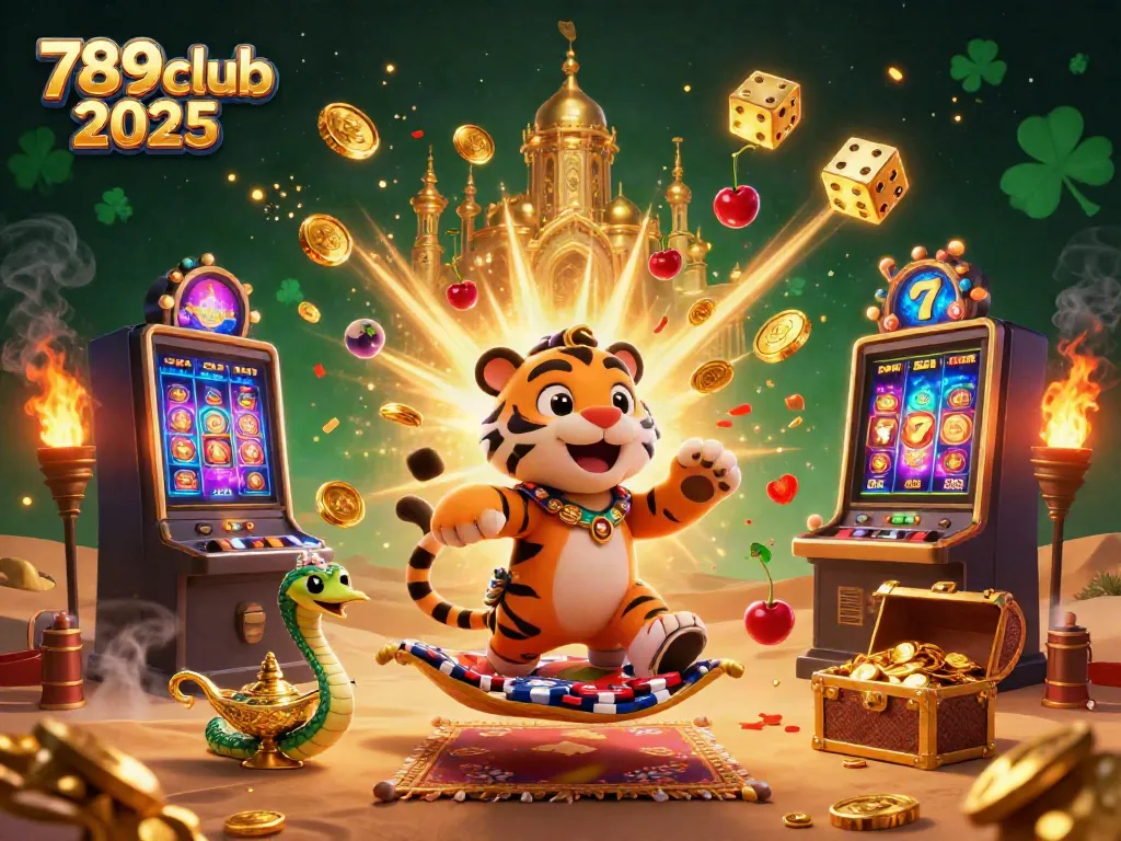 Experience the thrilling excitement of 789club 2025 with vibrant characters, dynamic gaming elements, and dazzling jackpot action.
