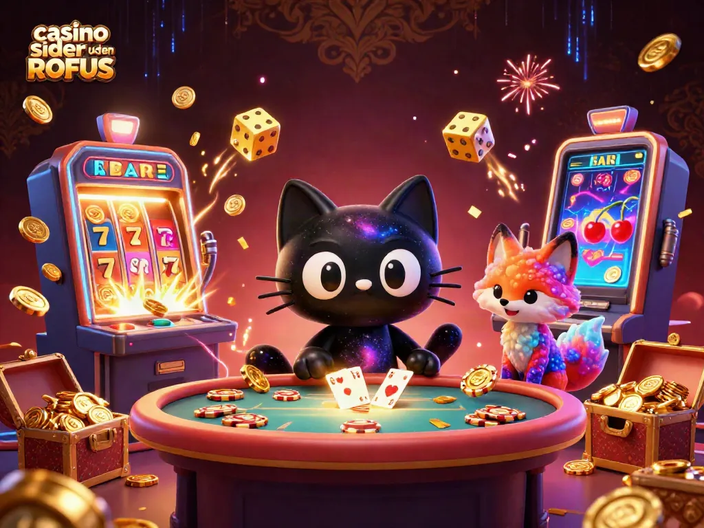 Engage in top-tier gaming at casino sider uden ROFUS with a captivating cosmic scene bursting with excitement.