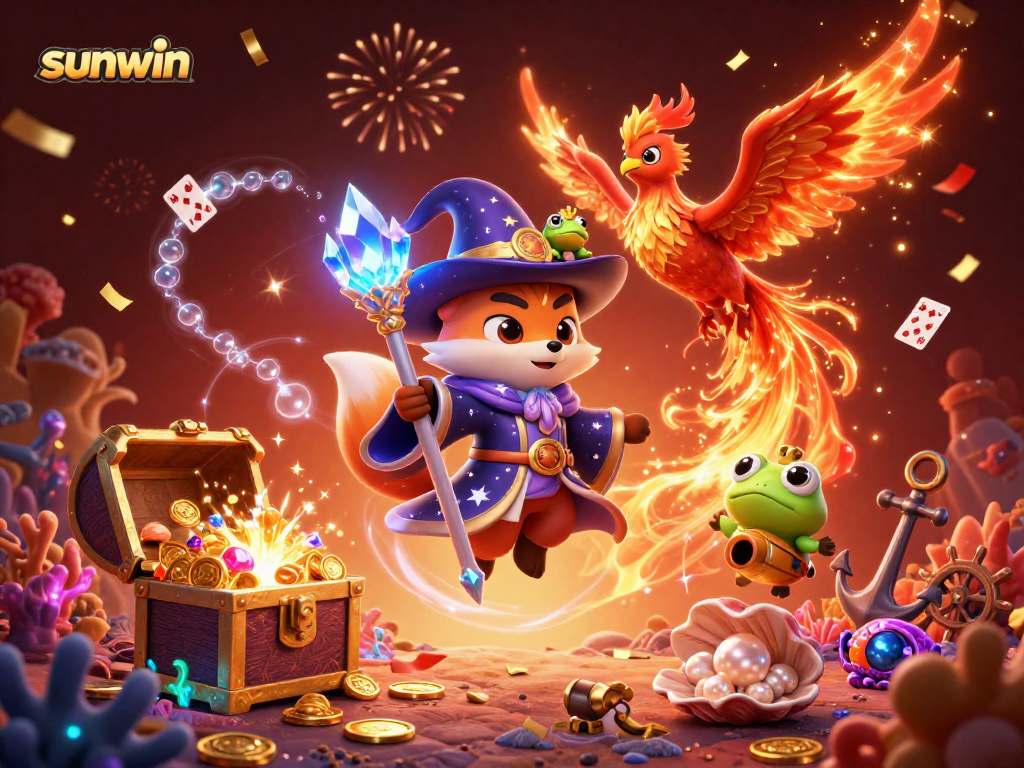 Experience the thrill of winning with sunwin at our vibrant casino adventure scene.