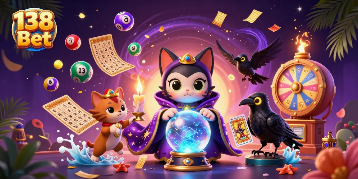 Experience thrilling moments with 138 Bet in this vibrant casino-themed depiction.
